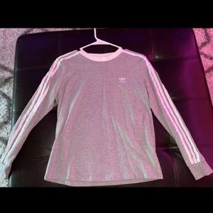 Grey Adidas long sleeve